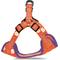 Show in main carousel: ShopInstaPets NCAA Basic Dog Harness, X-Small: 17 to 20.5-in chest, Clemson Tigers slide 3 of 4