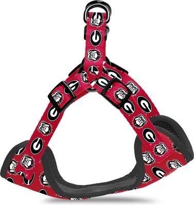 Show full view: ShopInstaPets NCAA Basic Dog Harness, Small: 18 to 21-in chest, Georgia Bulldogs slide 3 of 4