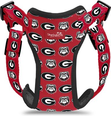 Show full view: ShopInstaPets NCAA Basic Dog Harness, Small: 18 to 21-in chest, Georgia Bulldogs slide 4 of 4