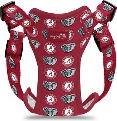 ShopInstaPets NCAA Basic Dog Harness, X-Small: 17 to 20.5-in chest, Alabama Crimson Tide slide 2 of 4