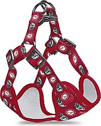 ShopInstaPets NCAA Basic Dog Harness, X-Small: 17 to 20.5-in chest, Alabama Crimson Tide