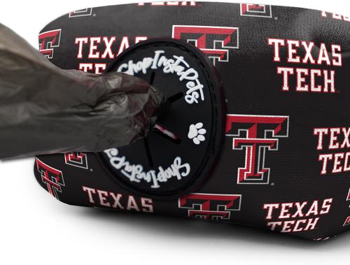 Show full view: ShopInstaPets NCAA Poop Bag Holder, Texas Tech slide 2 of 3