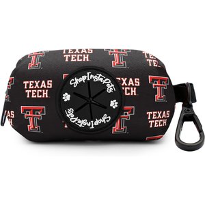 ShopInstaPets NCAA Poop Bag Holder, Texas Tech