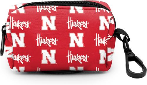 Show full view: ShopInstaPets NCAA Poop Bag Holder, Nebraska Huskers slide 3 of 3