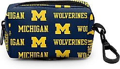 ShopInstaPets NCAA Poop Bag Holder, Michigan Wolverines slide 2 of 3