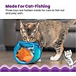 Show in main carousel: Catstages Hide & Seek Fish Bowl Interactive Cat Puzzle Toy, Blue slide 2 of 11