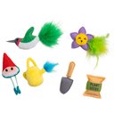 Catstages Garden Fur-ends Plush Catnip Cat Toy, Multicolor, 6 count