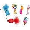 Show in main carousel: Catstages Kitty Sweet Treats Plush Catnip Cat Toys, Multicolor, 6 count slide 9 of 11