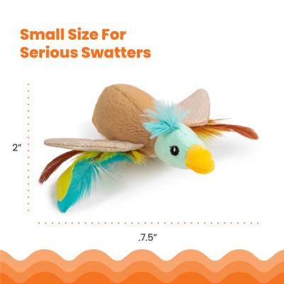 Show full view: Catstages Flapperz Duck Plush Interactive Catnip Cat Toy, Multicolor slide 5 of 10