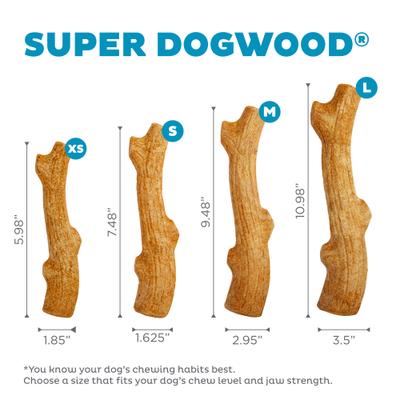 Show full view: Petstages Super Dogwood Stick Tough Dog Chew Toy, Medium slide 7 of 12