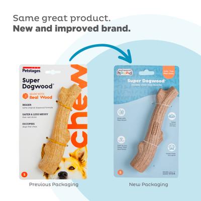 Show full view: Petstages Super Dogwood Stick Tough Dog Chew Toy, Small slide 8 of 12