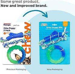 Petstages Orka Teething Small Dogs & Puppies Dental Chew Toys, 3 count slide 2 of 8