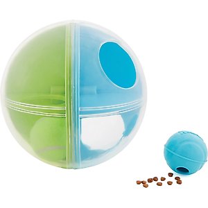 Outward Hound A-Maze Ball Puzzle & Treat Maze Interactive Dog Toy, Green
