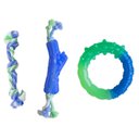 Petstages Orka Teething Small Dogs & Puppies Dental Chew Toys, 3 count