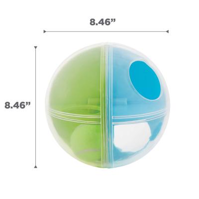 Show full view: Outward Hound A-Maze Ball Puzzle & Treat Maze Interactive Dog Toy, Green slide 7 of 10