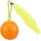 Show in main carousel: Outward Hound Tail Spinner Squeaky Furry Tail Chaser Dog Toy, Orange slide 1 of 8