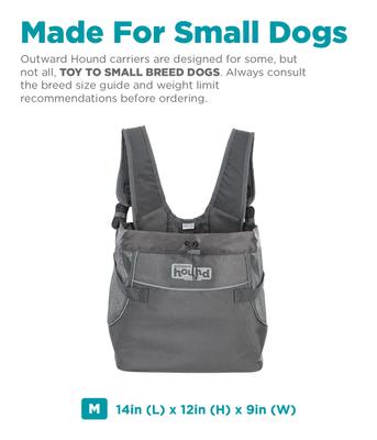 Show full view: Outward Hound PupPak Dog Front Carrier, Medium slide 9 of 11