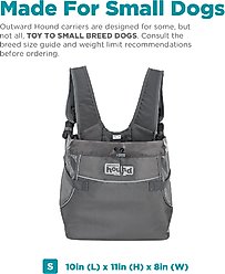 Outward Hound PupPak Dog Front Carrier, Small slide 2 of 8