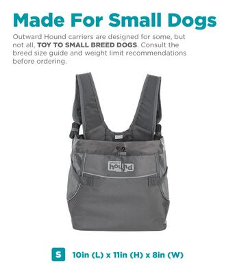 Show full view: Outward Hound PupPak Dog Front Carrier, Small slide 8 of 10