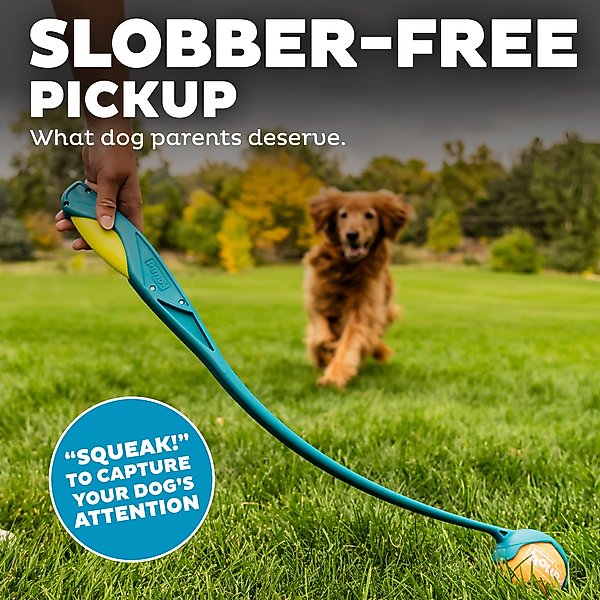 Show full view: Outward Hound Launch A Ball Squeak Interactive Tennis Ball Launcher Dog Toy slide 4 of 7