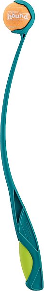 Show full view: Outward Hound Launch A Ball Squeak Interactive Tennis Ball Launcher Dog Toy slide 1 of 7