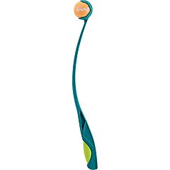 Outward Hound Launch A Ball Squeak Interactive Tennis Ball Launcher Dog Toy