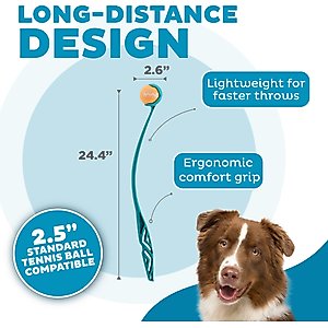 Outward Hound Launch A Ball Tennis Dog Toy