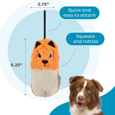 Show full view: Outward Hound Fox Tail Teaser Wand Dog Toy Replacement Lure slide 3 of 8