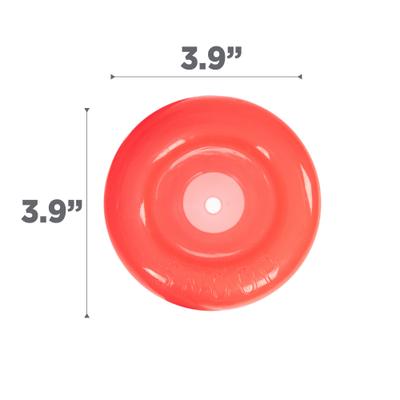 Show full view: Outward Hound Orbee-Tuff Lil Snoop Treat Dispensing Tough Dog Chew Toy, Red slide 7 of 13