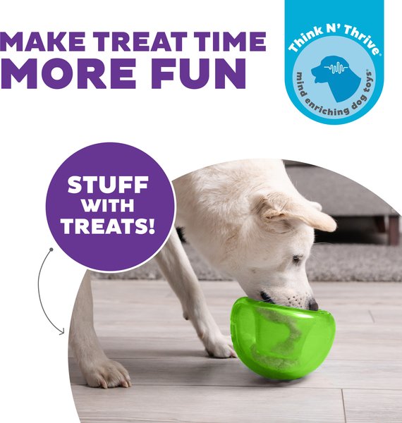 Outward Hound Orbee-Tuff Snoop Treat Dispensing Tough Dog Chew Toy