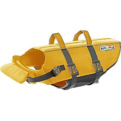 Outward Hound Granby Splash Dog Life Jacket, Yellow, Large