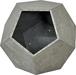 Cesicia Modern Furniture Style Side Table Cat House, Cement Grey slide 2 of 9