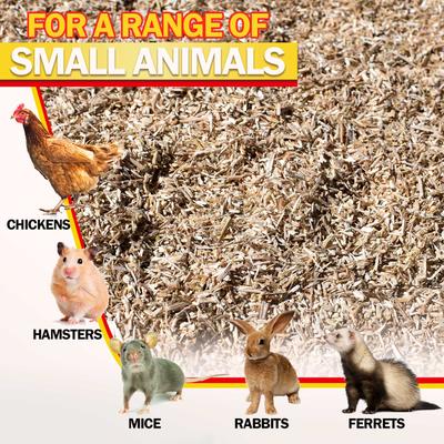 Show full view: My Favorite Chicken Hemp Chicken Coop Bedding, 20-lb slide 3 of 9