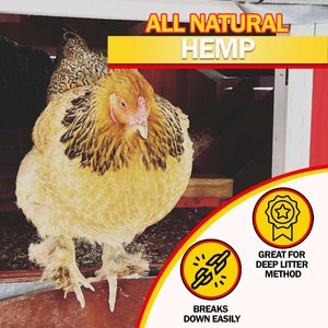 My Favorite Chicken Hemp Chicken Coop Bedding, 20-lb