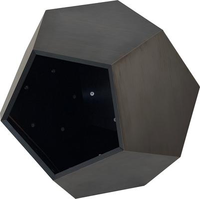 Show full view: Cesicia Modern Furniture Style Side Table Cat House, Black/Brown slide 8 of 8