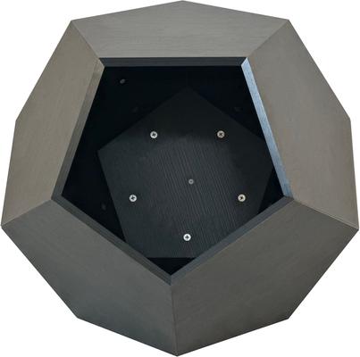 Show full view: Cesicia Modern Furniture Style Side Table Cat House, Black/Brown slide 6 of 8