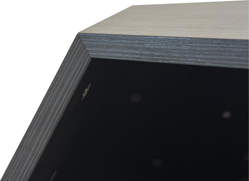 Show full view: Cesicia Modern Furniture Style Side Table Cat House, Black/Brown slide 5 of 8