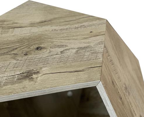 Show full view: Cesicia Modern Furniture Style Side Table Cat House, White Oak slide 5 of 8