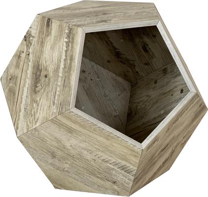 Show full view: Cesicia Modern Furniture Style Side Table Cat House, White Oak slide 2 of 8