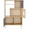 Show in main carousel: Cesicia Furniture Style Bookcase 44-in Cat Tree, Natural/White slide 3 of 7