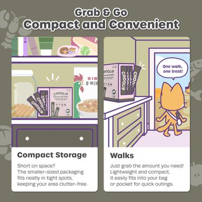 Show full view: Choolip Squeeze Vita Stick Grab n Go Liver Support Lickable Cat Treats, 49 count slide 3 of 10