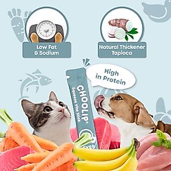 Choolip Squeeze Vita Stick Grab n Go Eyes Support Lickable Cat Treats, 49 count slide 2 of 9