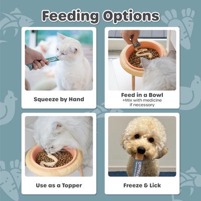 Show full view: Choolip Squeeze Vita Stick Grab n Go Eyes Support Lickable Cat Treats, 49 count slide 8 of 10