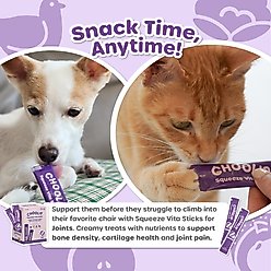 Choolip Squeeze Vita Stick Grab n Go Joints Support Lickable Dog & Cat Treats, 49 count slide 2 of 9