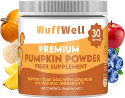 Wuffwell Pumpkin Digestive Aid Supplement Powder, 2-oz