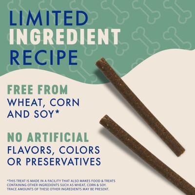 Show full view: Finley's Meaty Sticks Beef & Salmon Soft & Chewy Dog Treats, 12-oz bag slide 8 of 10