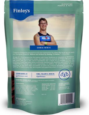 Show full view: Finley's Meaty Sticks Beef & Salmon Soft & Chewy Dog Treats, 12-oz bag slide 3 of 10