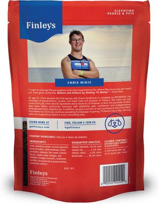 Show full view: Finley's Hearty Selects Peanut Butter Pumpkin & Papaya Soft & Chewy Dog Treats, 12-oz bag slide 3 of 10