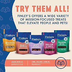 Finley's Hearty Selects Salmon, Sweet Potato & Flax Seed Soft & Chewy Dog Treats, 12-oz bag slide 2 of 8