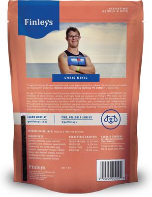 Show full view: Finley's Hearty Selects Salmon, Sweet Potato & Flax Seed Soft & Chewy Dog Treats, 5-oz bag slide 3 of 10
